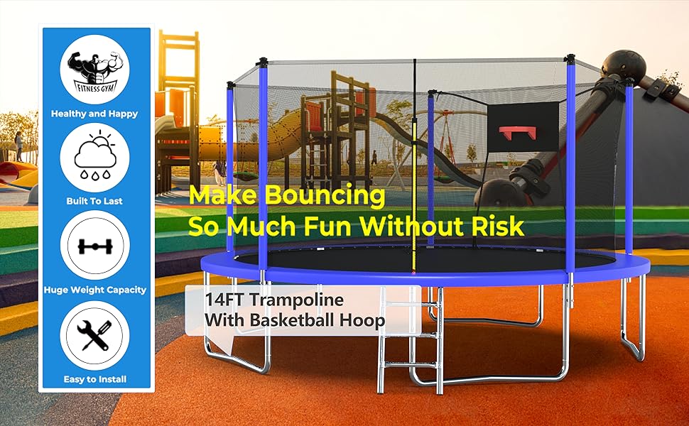 14Ft Trampoline