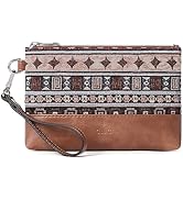 CLUCI Womens Wallet Large Capacity Leather Wristlet Clutch Zipper Purse Slim Ladies Travel Credit...