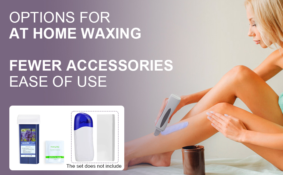 Roll on Wax,Wax Cartridge for Hair Removal,Wax Roller Refill for Arms Legs Hands