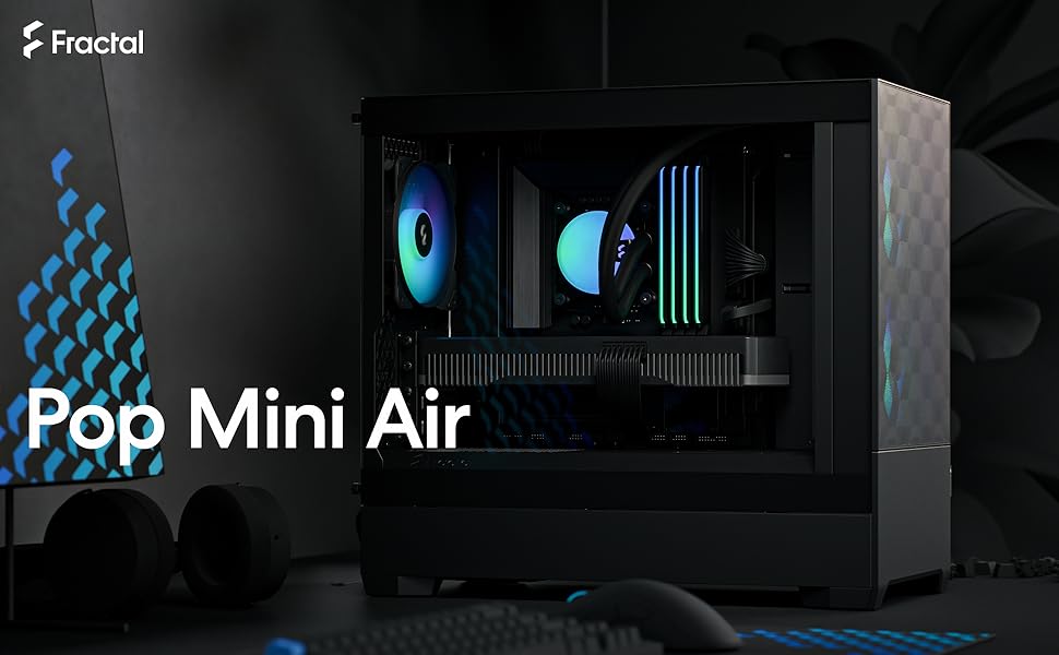 Fractal Design Pop Mini Air RGB PCケース Pop Mini Air — Fractal Design