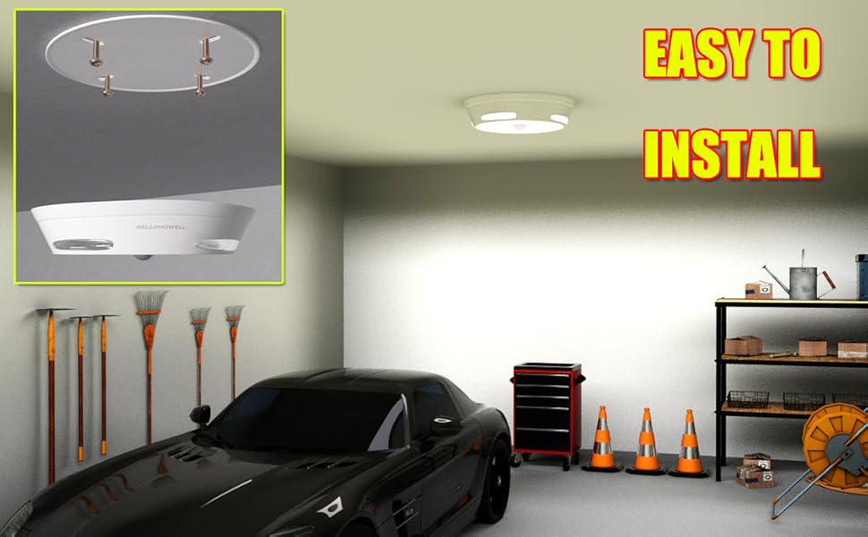 Bell+Howell Wireless Ceiling Spotlight LED Ceiling Light Fixture