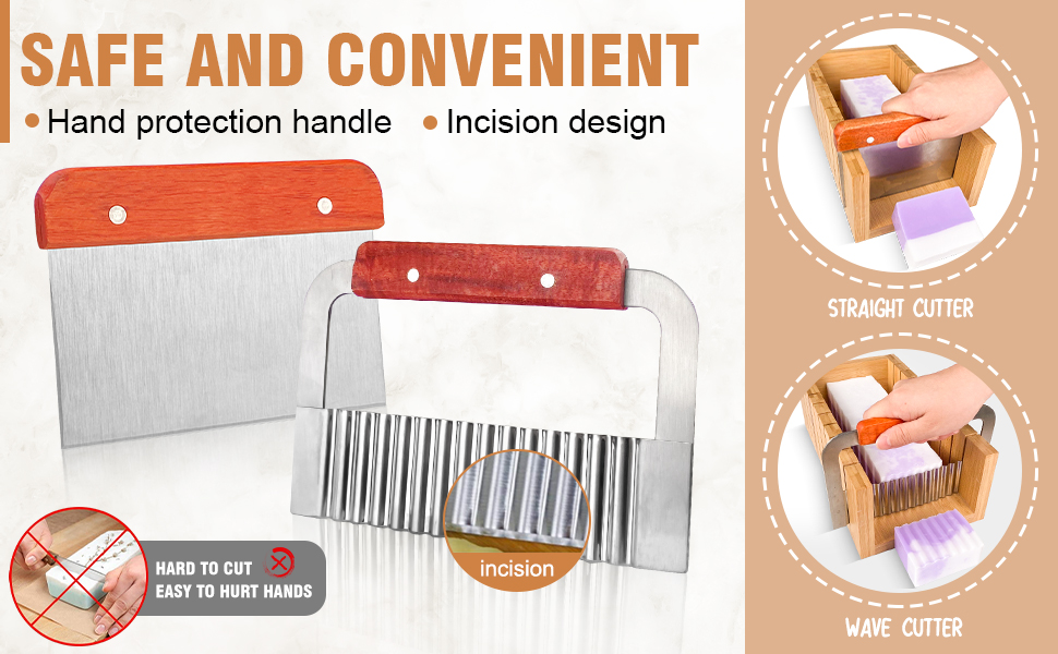 straight and wave soap cutters
