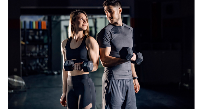 MANCUERNAS DE GIMNASIO HEXAGONALES