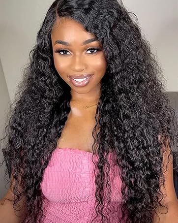 13X6 Water Wave Lace Front Wig