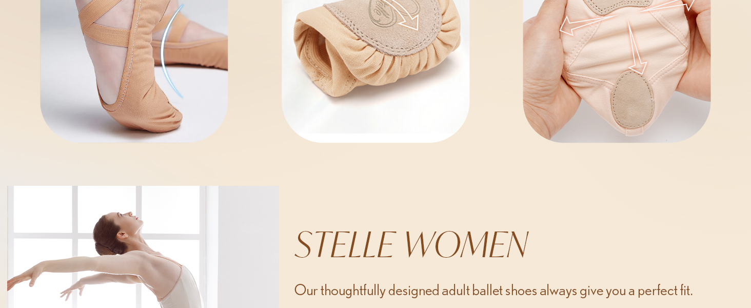 ballet shoes for women