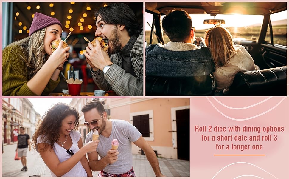 2025 Valentine's Day Gift Date Night Dice Games, Fun