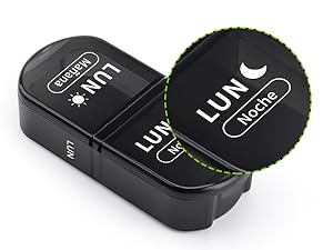 pastillero semanal 2 tomas