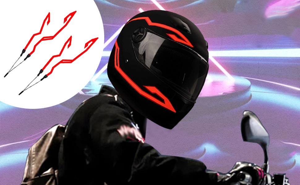 Motorcycle Helmet Light Kit