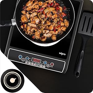 Induction cooktop comes with Temperature control