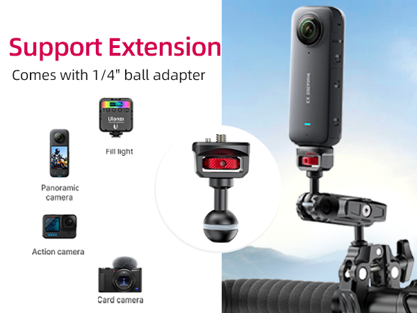 Amazon.com : ULANZI Super Clamp Double Camera Clamp with 1/4