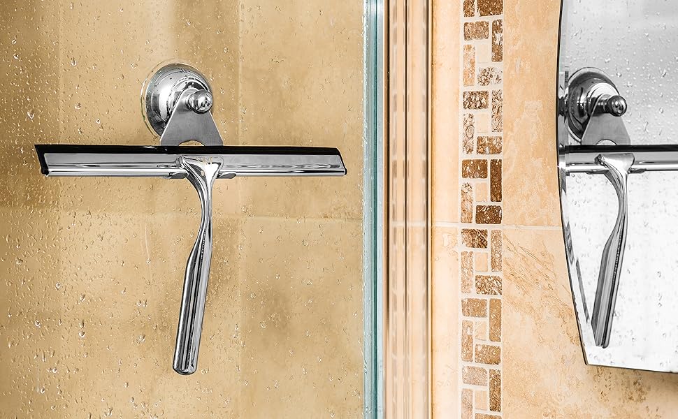 Wunset Squeegee Cleaner Premium Shower Squeegees for Sparkling Clean