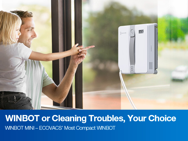 Ecovacs WINBOT MINI 本体 Amazon.com - ECOVACS WINBOT Mini Window Cleaning Robot