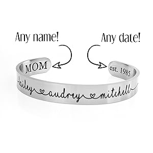 custom name bracelet