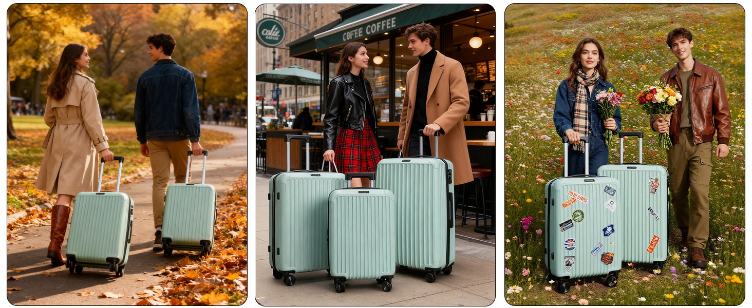 daily commutes luggage sets