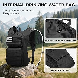 Exquisite hydration backpack