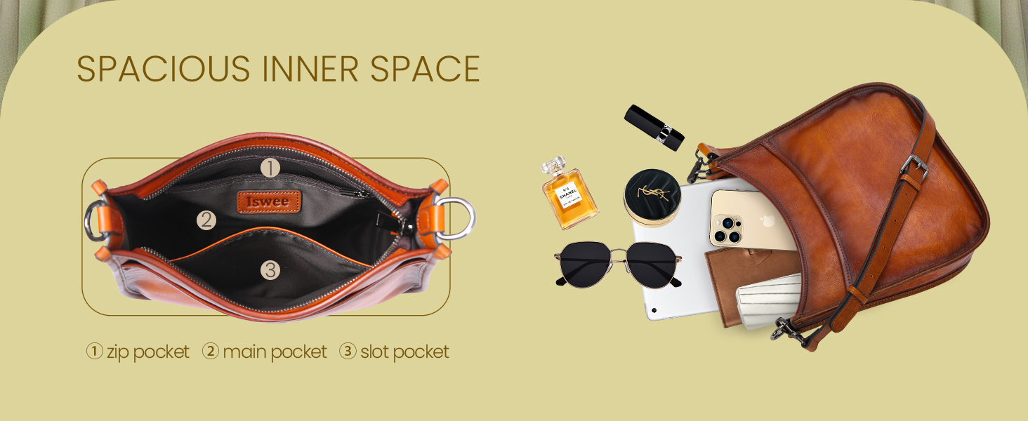 satchel bag leather purse with compartments