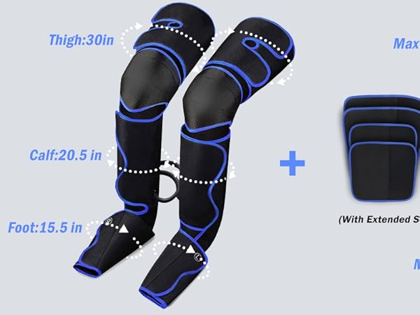 ＬＥＧ　ＭＡＳＳＡＧＥＲ（エアマッサージャー） VEVOR Full Leg Massager, Air Compression Leg Massager for