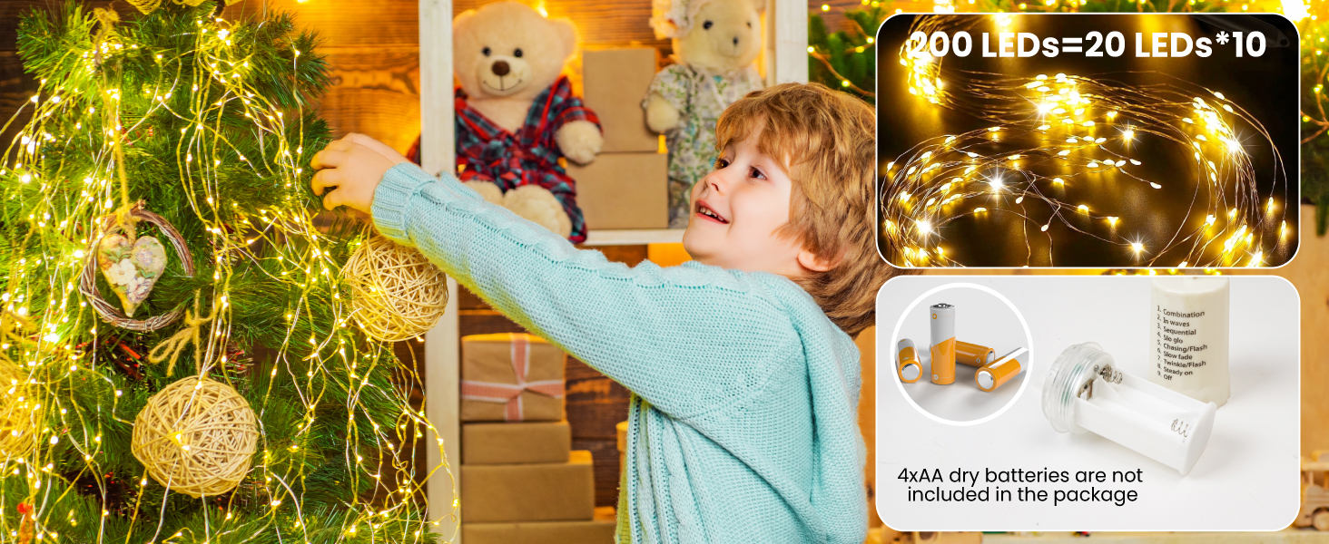 Waterfall Fairy Bunch Lights