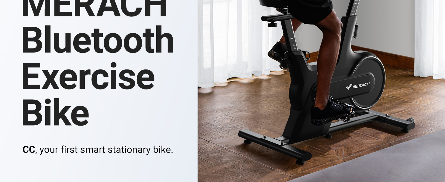 MERACH Exercise Bike for Home, Indoor Cycling Bike with