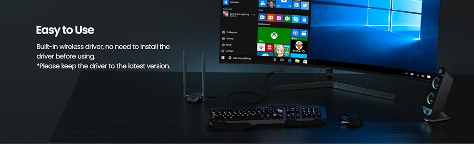 Tenda U18a AX1800 Wi-Fi 6 Dual-Band Adapter