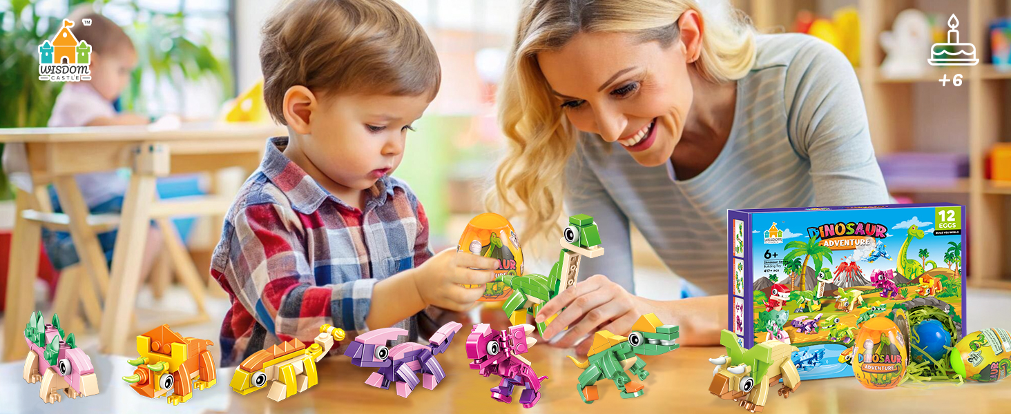 3-in-1 Dinoe Building Block