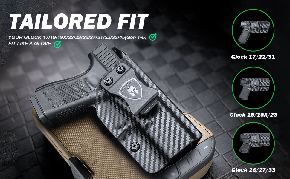 glock 19 holster iwb
