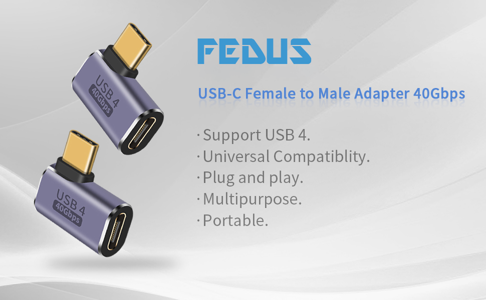 TYPE-C MALE TO FEMALE ADAPTOR