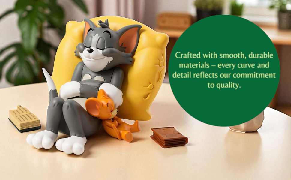 Tom and jerry cartoon action figure for car dashboard high quality PVC material