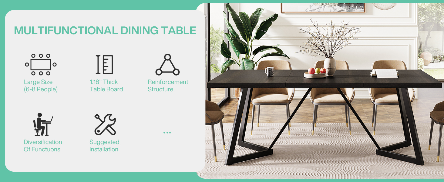 dining table for 6-8