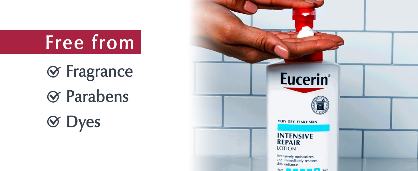 Free from fragrances, parabens and dyes