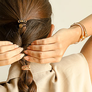 By Lilla, hair ties, ponytail hair ties, bracelet, hair accesories