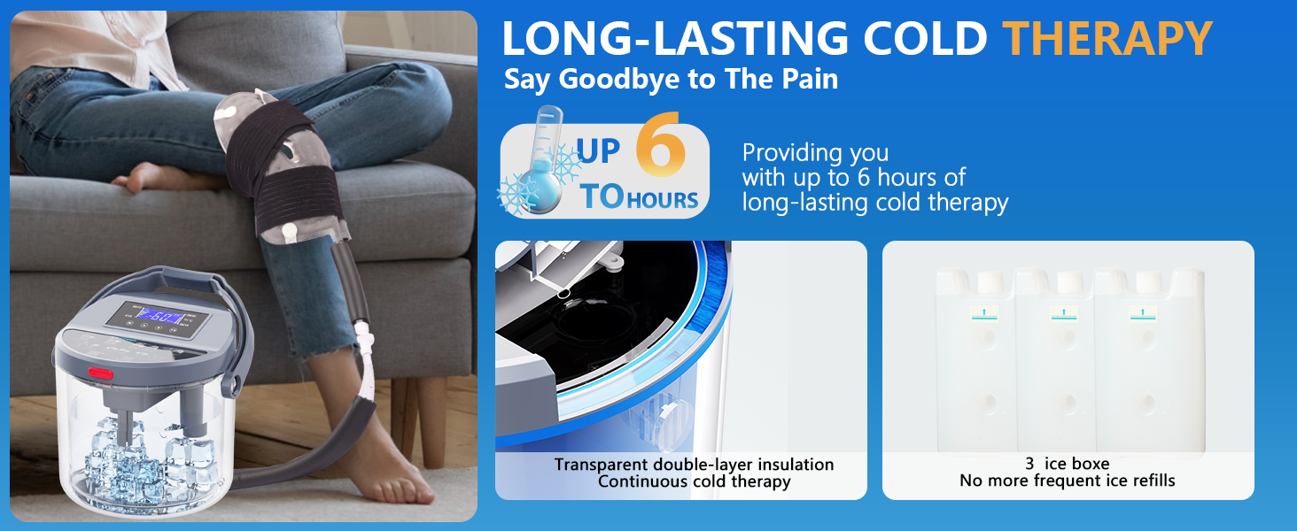 Máquina de crioterapia de larga duración