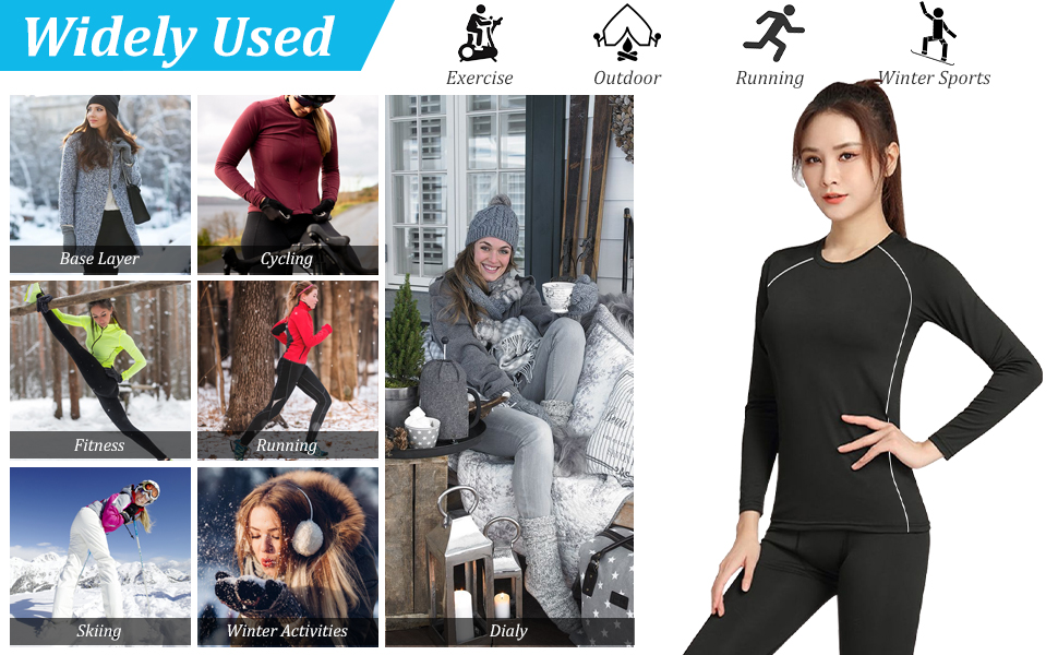 women thermal base layer