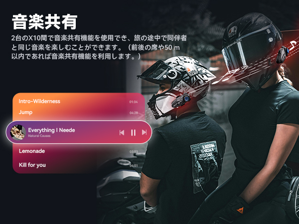 ❤️1品限り❤️XGPMOTO X10 バイク インカム 最大10人 最大3000m Amazon | XGPMOTO X10 バイク インカム 10人Mesh会話モード 通話