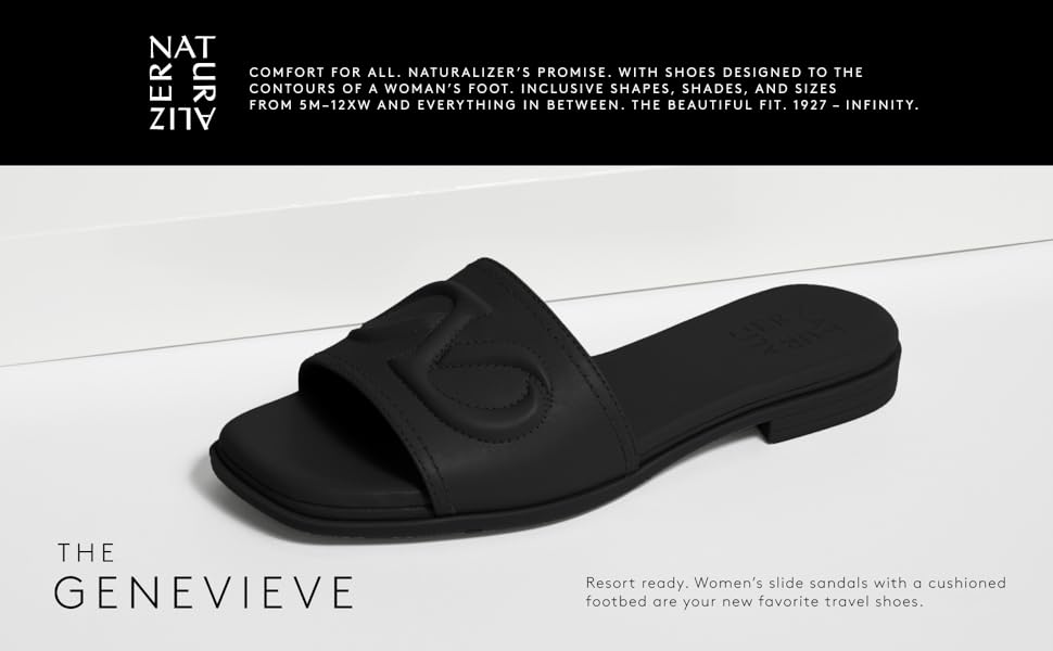 JENEVIEVE サンダル Naturalizer Genevieve Slide Sandal | Womens Sandals