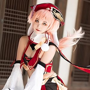 原神 コスプレ 月海亭の秘書 甘雨 コスプレ ウィッグ ウィッグネット付き Amazon.co.jp: Eileen 原神 コスプレ 月海亭の秘書 甘雨 かんう