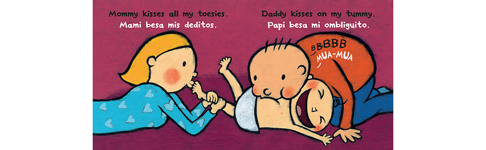 valentines day; love; spanish; dual language; hugs; kisses; family