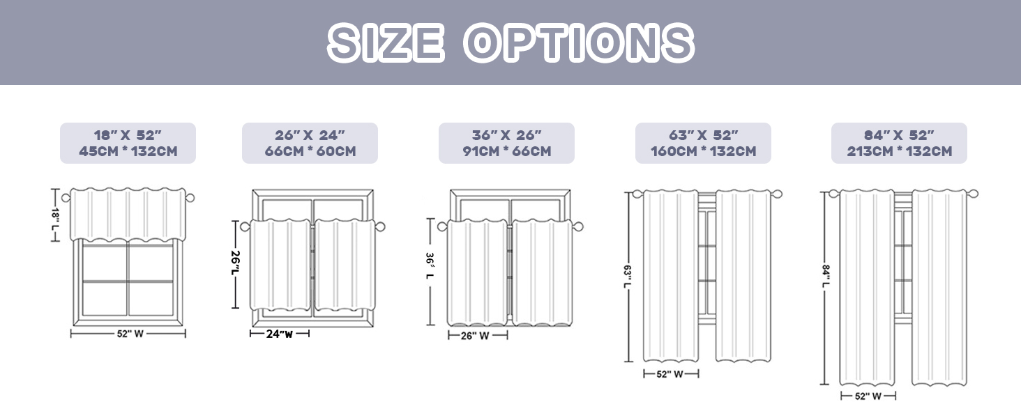 Farmhouse curtain pannels 2 set