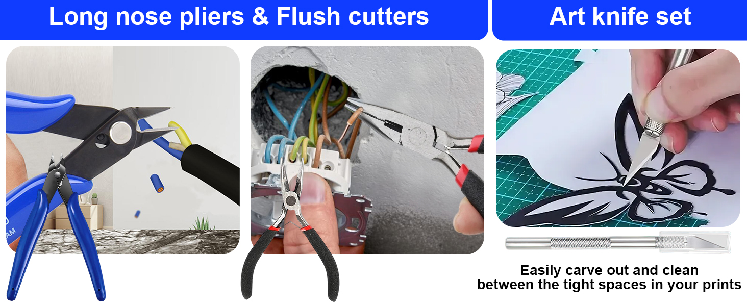 3D Printer Tools & Accessories Kit