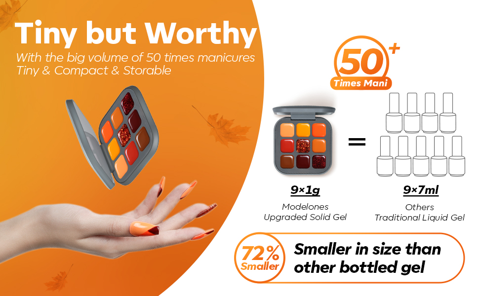 fall solid gel polish