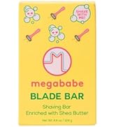 Megababe Blade Bar | Shaving Bar Enriched with Shea Butter | Hydrating for All Skin Types | 4.4 oz