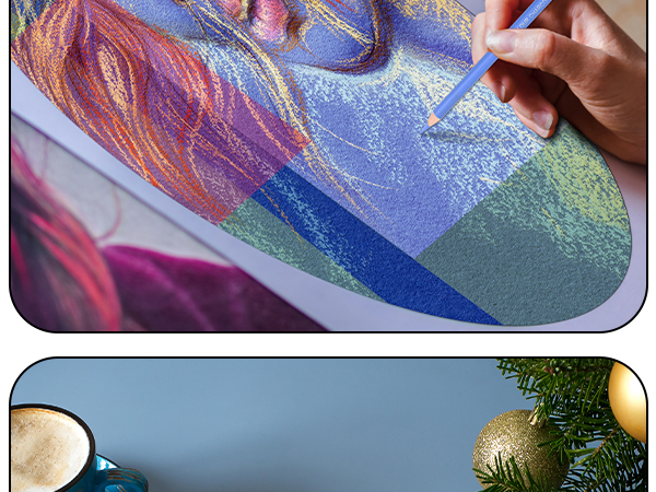  colored charcoal pencils for artists