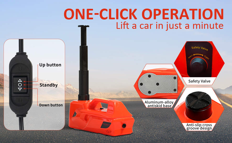 electric car jack