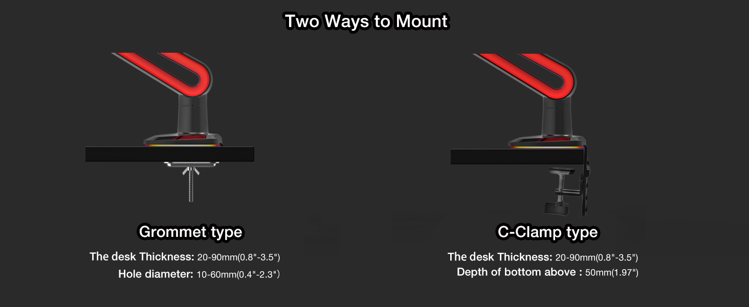 Soporte de monitor de alta resistencia
