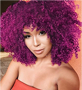 afro curly wigs