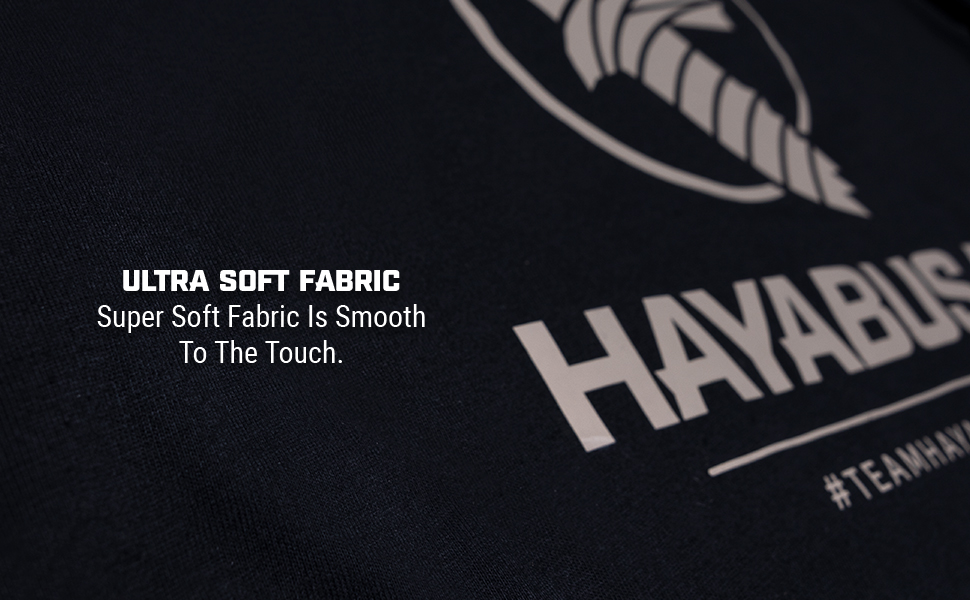 Hayabusa VIP T-Shirt close up of Logo Graphic Print