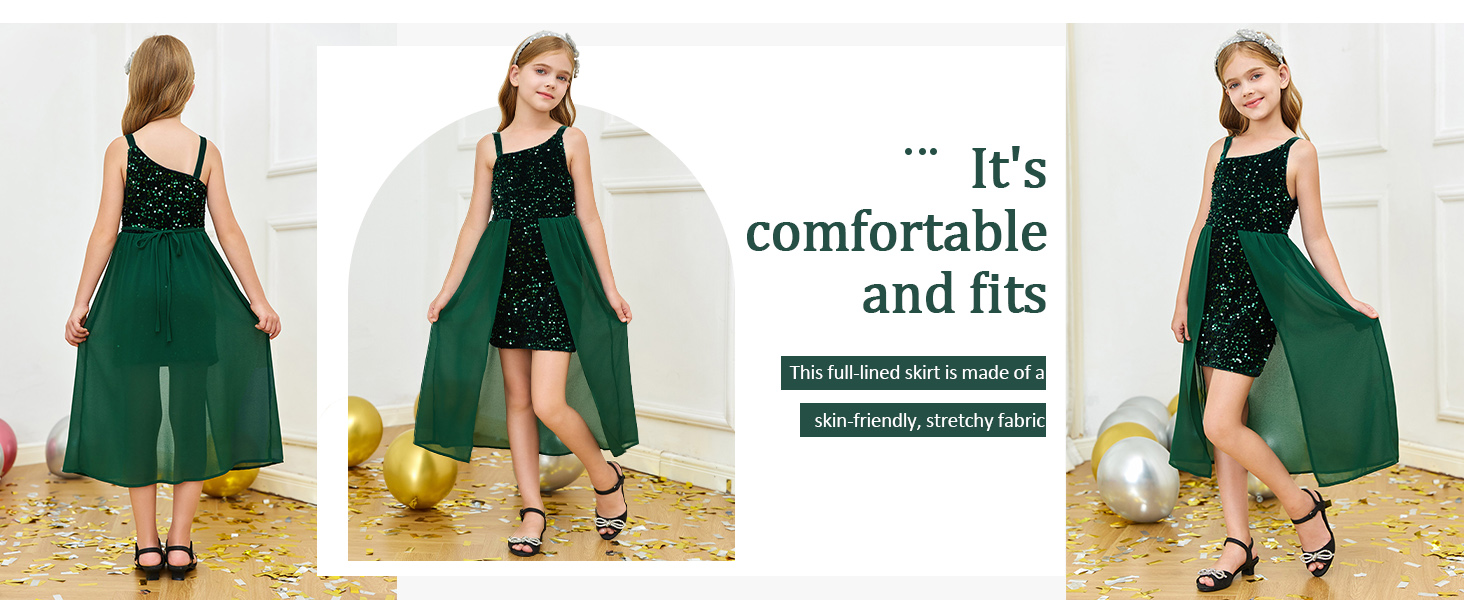 Girls Sequin Dresses