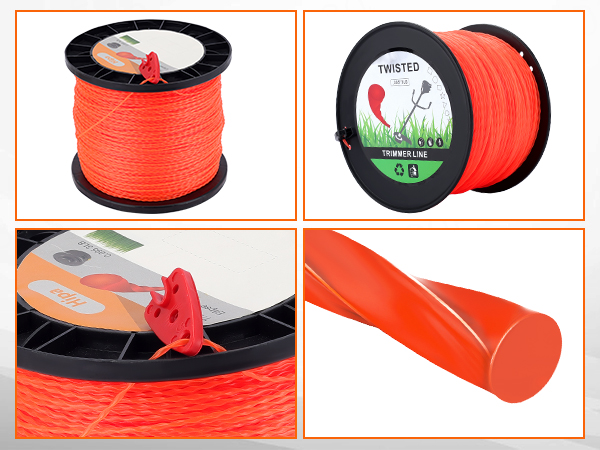 Amazon.com : Hipa 095 Inch Trimmer Line,2.4mm/ 0.095