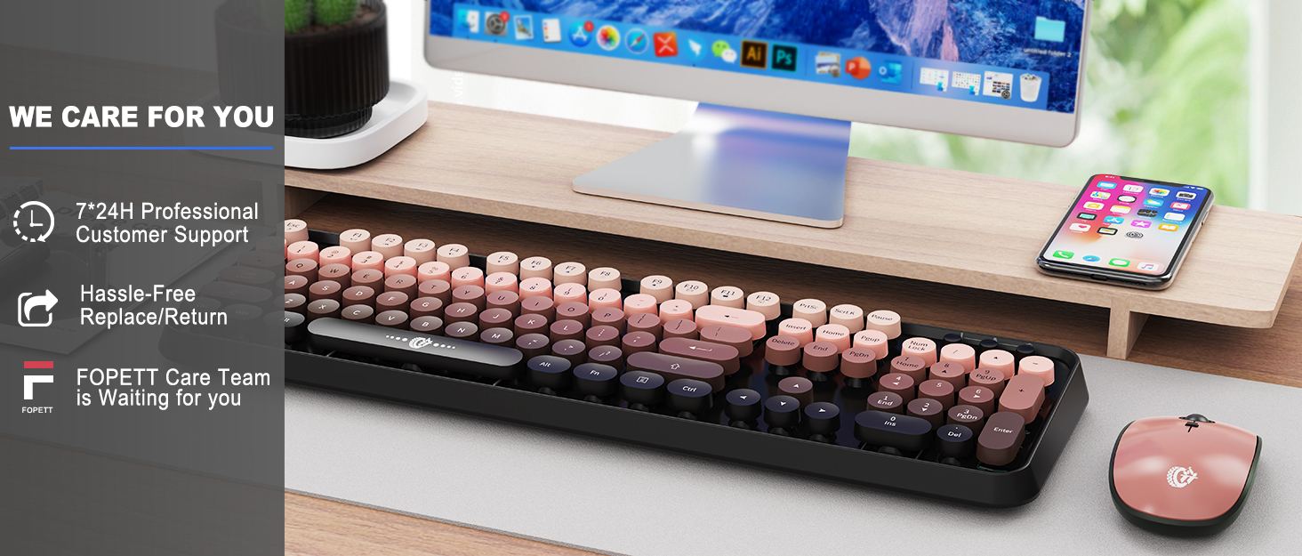 Wireless Keyboard and Mouse