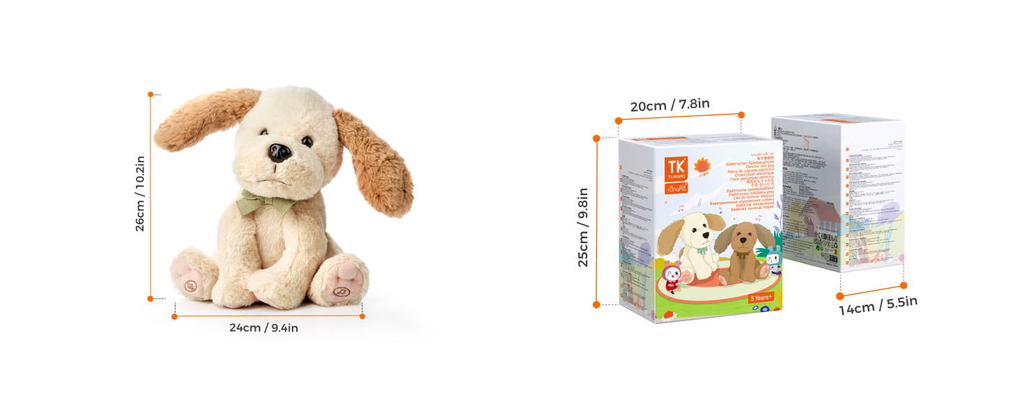 Baby Animated Plush Dog Musical Dancing Pet Dog Toys